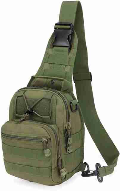 CarryTrip Tactical Sling Backpack Shoulder Bag Men's Crossbody