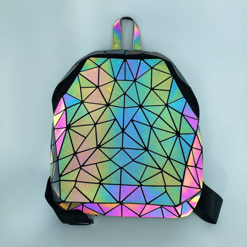 BATCAT 3D Holographic Reflection Backpack 15 L Laptop Backpack