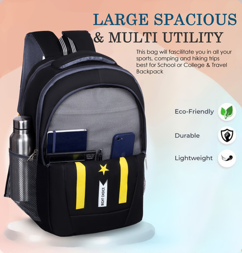 Floto Sturdy college backpack school bag Boy tuition university Laptop bag  20 L Backpack