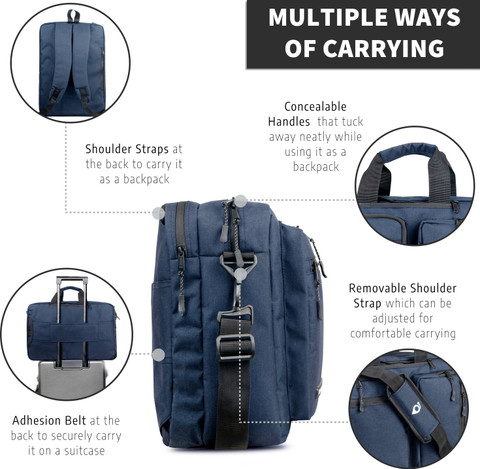 Travalate for Men IN Convertible Backpack for Office, Travel