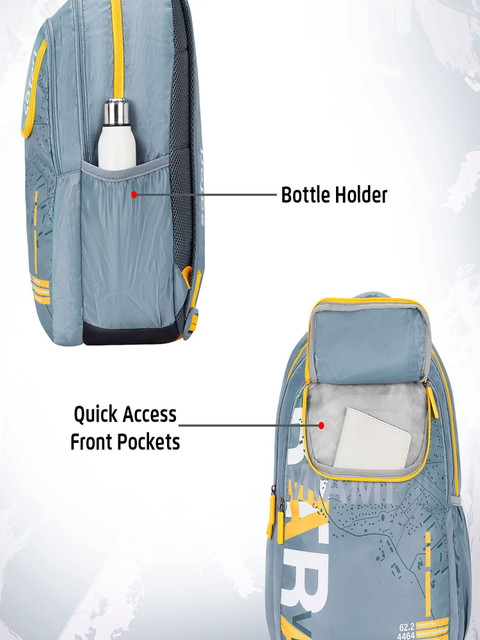 SAFARI Triplex 3 37 L Backpack Light Grey - Price in India
