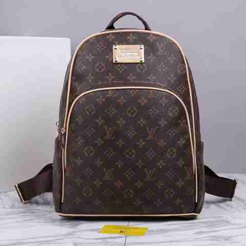 louis vuitton backpack price in india zk Importers LV Lvv backpack unisex 5 L Backpack Brown - Price in India