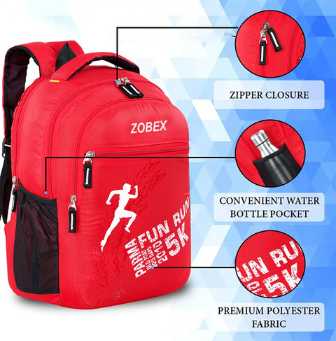 ZOBEX Kids School Bag Backpack Durable Stylish and Functional