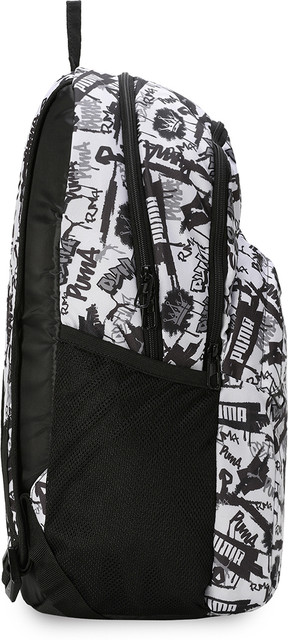 PUMA Academy Backpack 25 L Laptop Backpack White-Logo Lab AOP - Price in  India | Flipkart.com