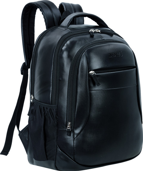 ZERUS Pu Leather Backpack For Men Laptop Bag Office Bag