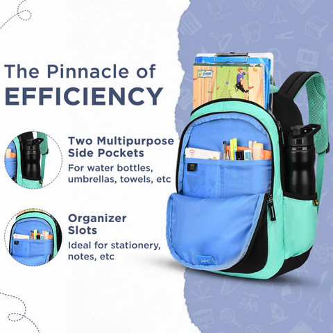 School Bag Rucksack Two SKYBAGS Atlas-E Casual Printed School Bag