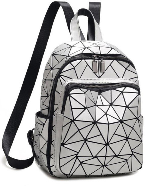 REDHORNS For Men and Women Geometric Holographic Bag For Travel
