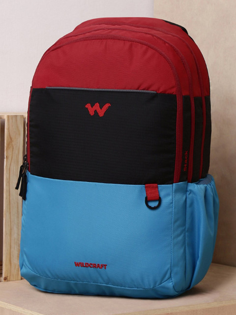 Wildcraft Stack 40 L Laptop Backpack Red_Combo Price in India