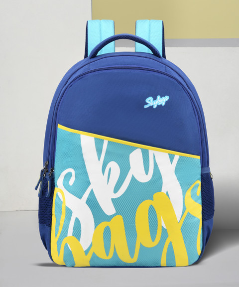 SKYBAGS QUBE 01SCHOOL BACKPACK (E) BLUE 28 L Backpack Blue Price