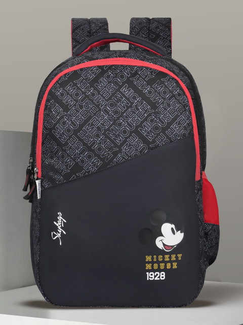 SKYBAGS DISNEY MICKEY SCHOOL 01 30 L Backpack Black Price in