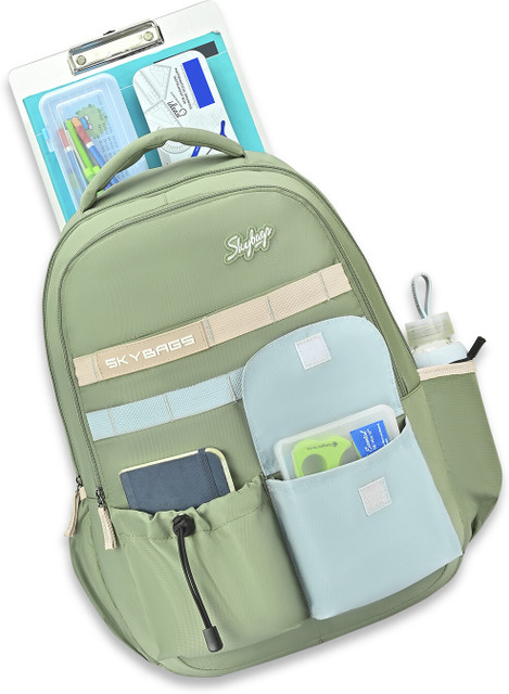 SKYBAGS ZENITH PRO 01 SCBP MULTIPOCKETS OLIVE 42 L Backpack
