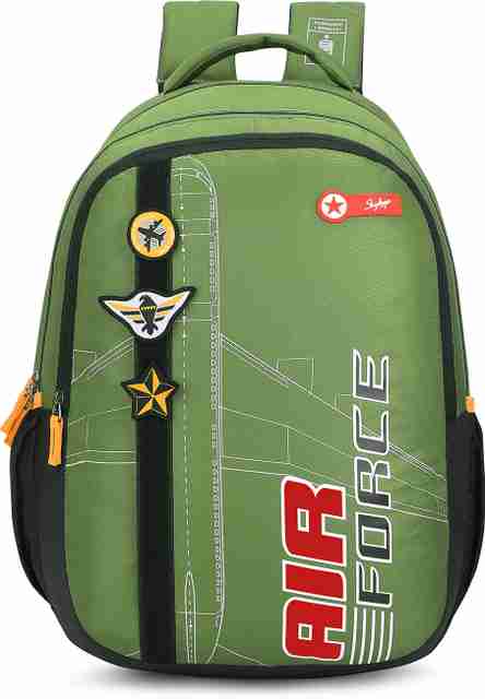 SKYBAGS MAZE PRO 06 SCHOOL BACKPACK GREEN BLACK 35 L Backpack