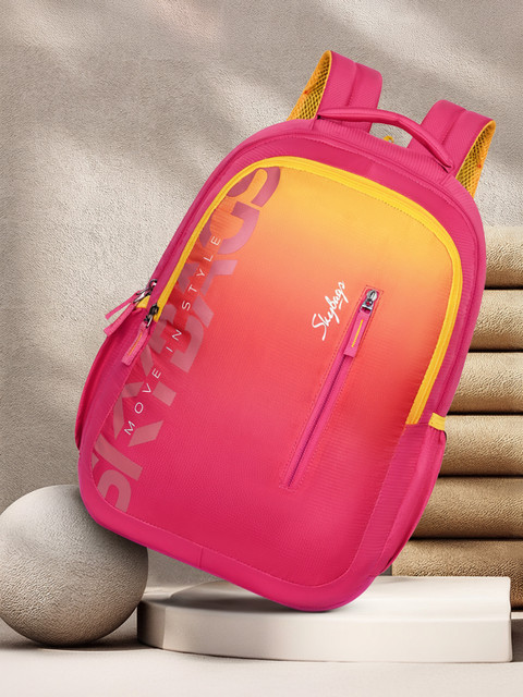 SKYBAGS Atlas-E Casual Printed School Bag For Girls And Boys 23 L Backpack