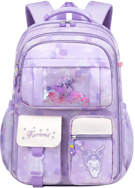 Venzina Backpack for School Girls Sanrio Kuromi School Backpack