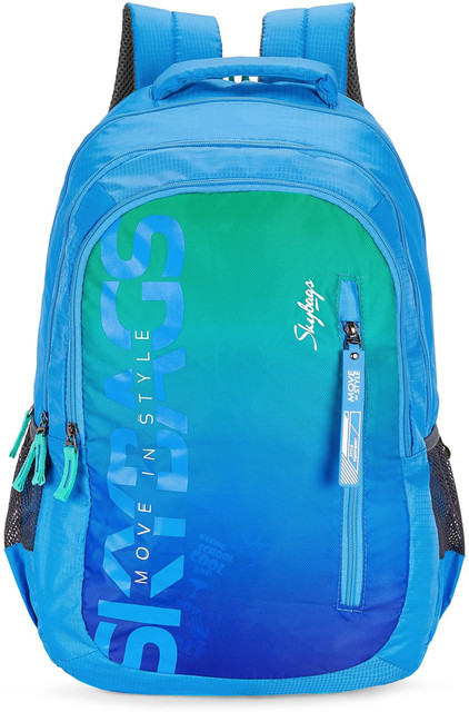 SKYBAGS Polyester Riddle School -Rc Gradient Blu 30 L Backpack
