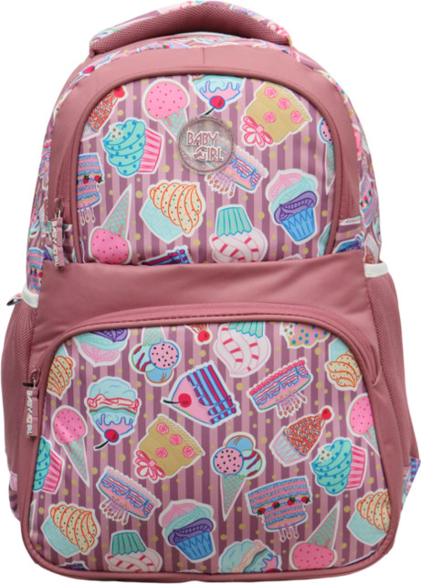 Baby Girl korean style school bag for kids |Onion Pink Color Bag 35 L  Backpack