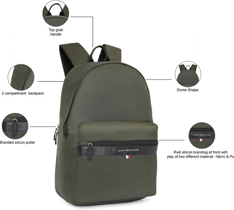 TOMMY HILFIGER Corning 15 L Laptop Backpack