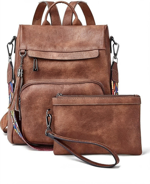 Craftwood Women, with Pouch Crossbody PU Leather Anti-Theft Travel