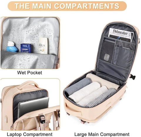 Tressential Travel Backpack For Men Women Luggage Backpack with Laptop  Storage 40 L Backpack