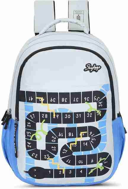 SKYBAGS MAZE PRO 02 SCHOOL BAG GREY 35 L Backpack Grey Blue