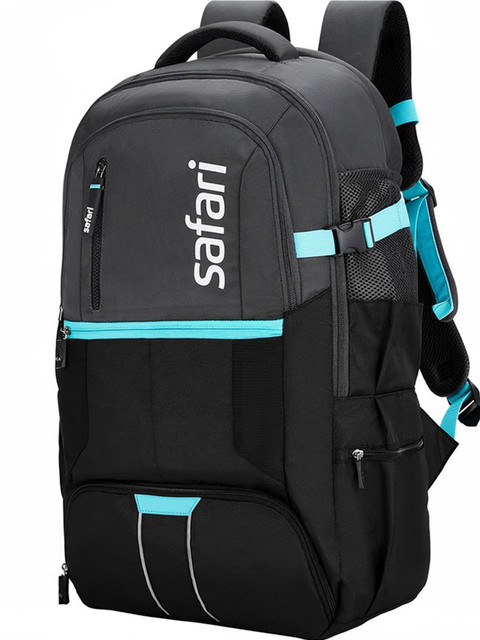 SAFARI Hulk 50 L Laptop Backpack Black Price in India
