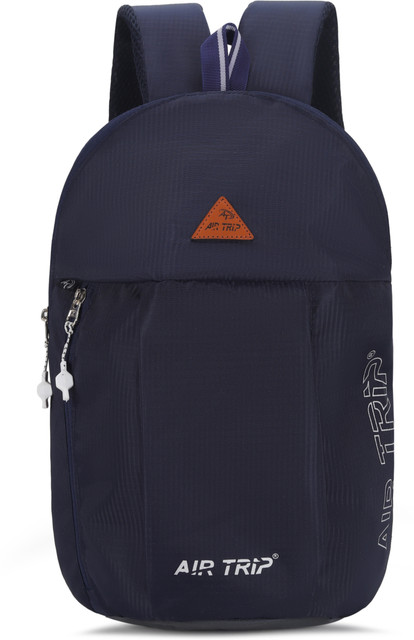 air trip WATER RESISTANT 13-14 INCH LAPTOP BACKPACK/OFFICE BAG/FOR MEN WITH  PADDED LAPTOP 16 L Laptop Backpack NAVY BLUE - Price in India | Flipkart.com