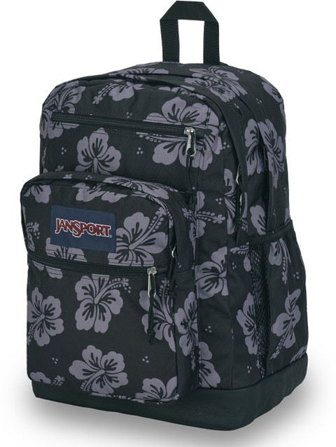 JanSport Cool Student Black Floral Medium Backpack - 34 Ltrs 34 L Laptop Backpack  Black - Price in India | Flipkart.com