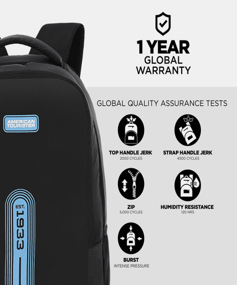 american tourister snap plus 01 37 l laptop backpack black Tourister Backpack American Tourister Snap Plus AMERICAN TOURISTER Acton 32  L Laptop Backpack Black Price In India