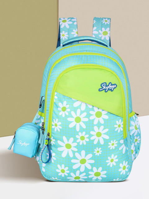 SKYBAGS Bloom 01 30L Lightweight Casual School Bag Neon Orange For