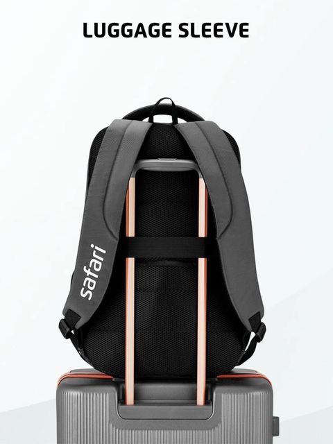 fufufu SAFARI Fuse 34 L Laptop Backpack Dark Grey - Price in India