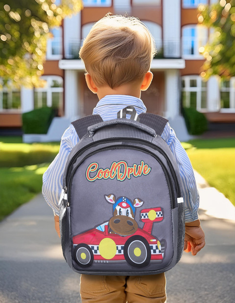 Child Backpack For Nursery Leather Land Kids Race Teddy Bag For