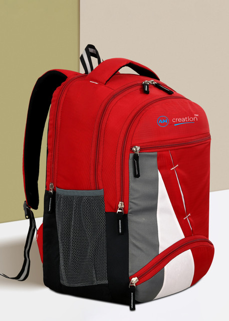 AM Creation Elegant Medium 35L Unisex Waterproof Backpack Bag For  School/College/Office Use 35 L Laptop Backpack
