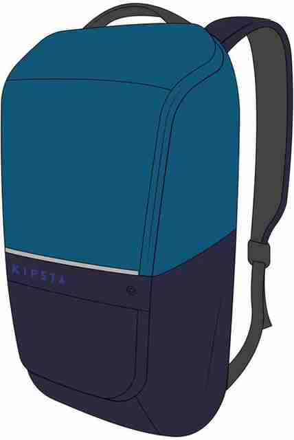 KRISSDIL KIPSTA Football Backpack Bag 17L Navy Blue 17 L