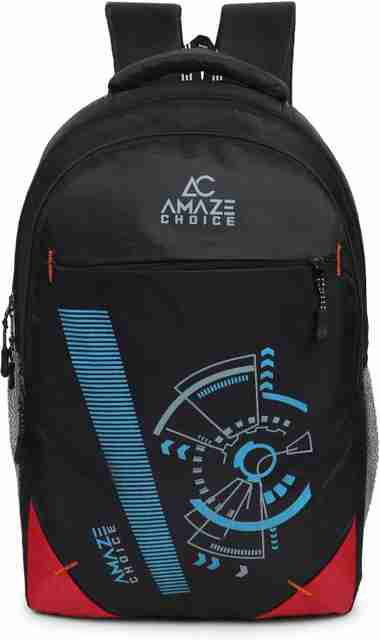 Amaze choice bags batak red 30 L Laptop Backpack black - Price in