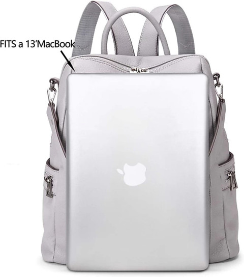 Lavish Medium 25L Premium PU Leather Laptop Backpack For Women 25