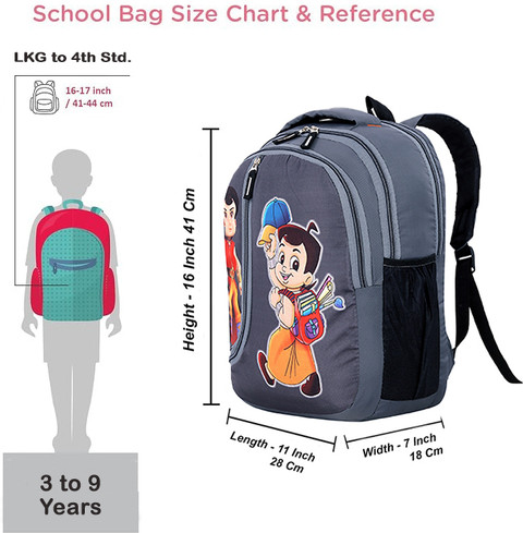 CROPOUT Printed Unisex School Bag Kids School Backpack Travel Bag