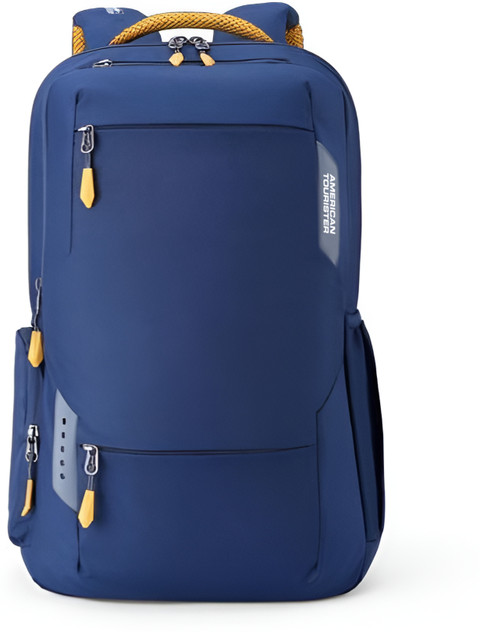 AMERICAN TOURISTER Brett 02 Navy 34 L Laptop Backpack Navy