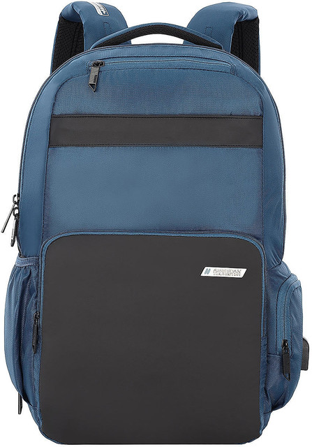 AMERICAN TOURISTER SEGNO EXPANDER NAVY 40 L Laptop Backpack NAVY