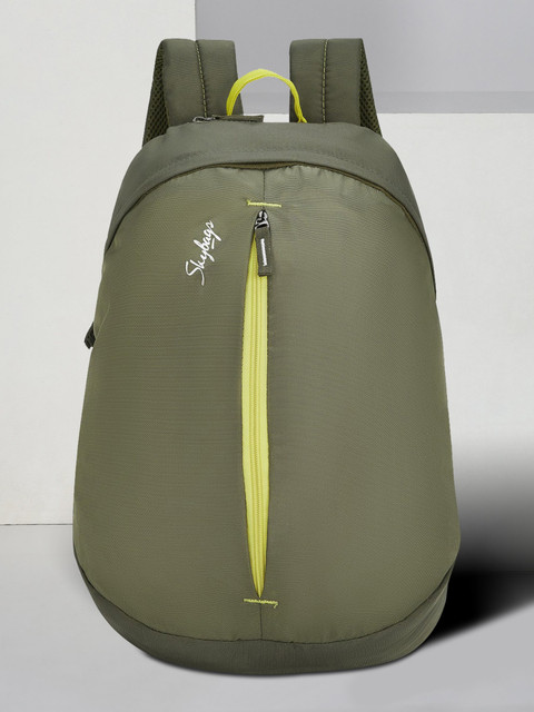 SKYBAGS Lit 17L Daypack Grey 17 L Backpack Green, Yellow Price