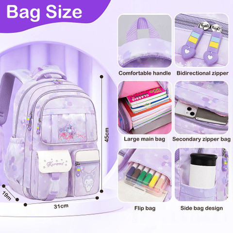 Purple Amazon School Bags Below 500 Buy Genie School Backpack And