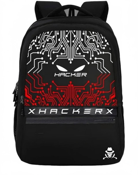 Milan Craft Hacker Themed for Boys Circuit Design Printed 30 L Laptop  Backpack