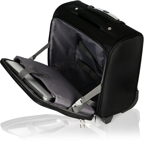 【WBKUE】 NOVEX 623 42 L Trolley Laptop Backpack Black - Price in India