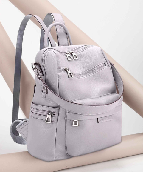 Lavish Medium 25L Premium PU Leather Laptop Backpack For Women 25 L Laptop  Backpack