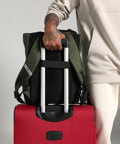 PUMA Pro-Urbn Backpack 13 L Backpack Dark Olive Price in India