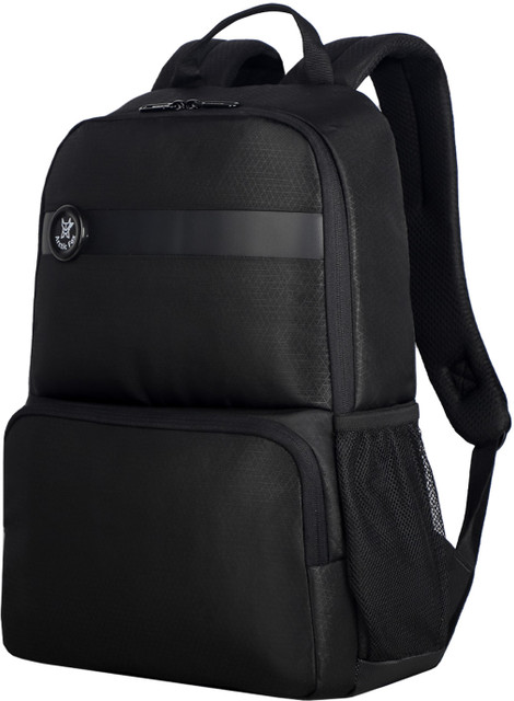 ÉCLAT Botanical Natural Black Arctic Fox Eclat Black 16 L Laptop Backpack Black - Price in India