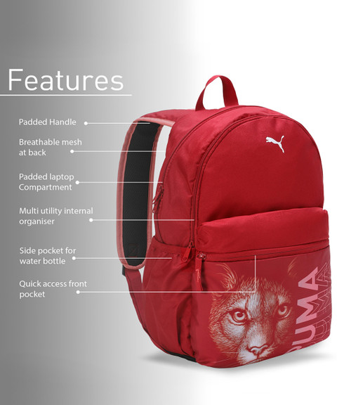 PUMA Cat Backpack L Laptop Backpack