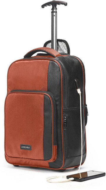 Assembly inch Laptop Roller Case Laptop Backpack Trolley