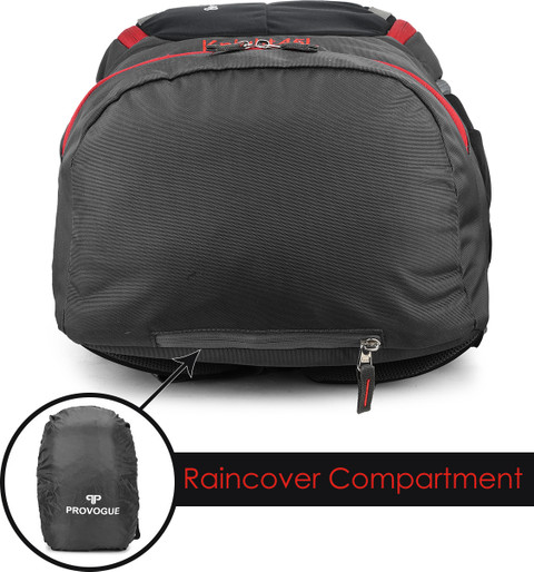 PROVOGUE Knight backpack with Shoe Pocket and Rain Cover 45 L