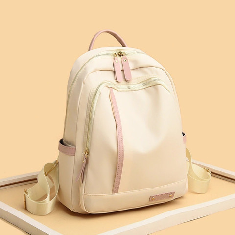 BANQLYN Bag for Women Stylish Ladies 15 L Backpack Cream Price - Main Image