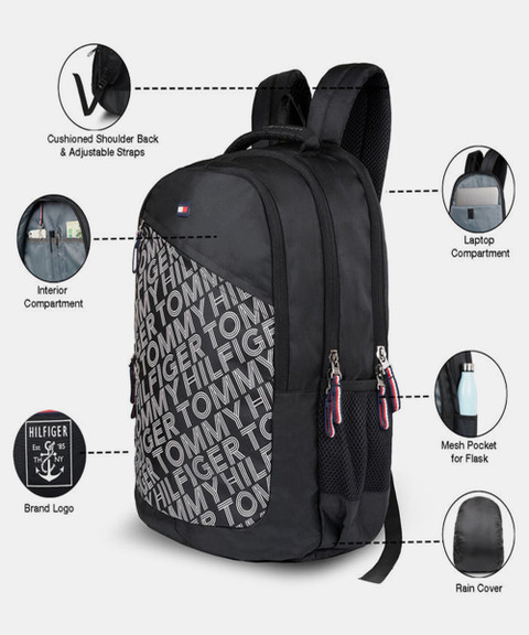 TOMMY HILFIGER Jaylen 34 L Laptop Backpack